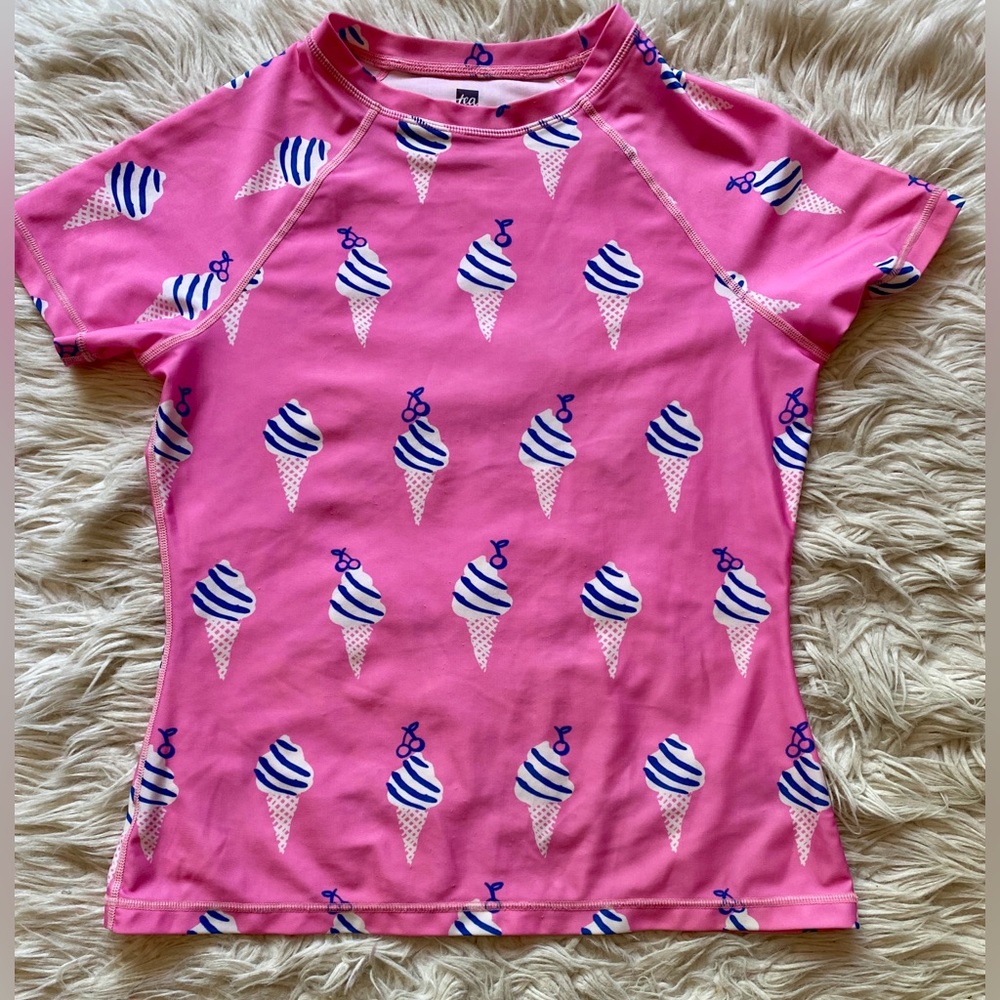 Tea Collection size girls 16 ice cream rash guard.  So cute!!